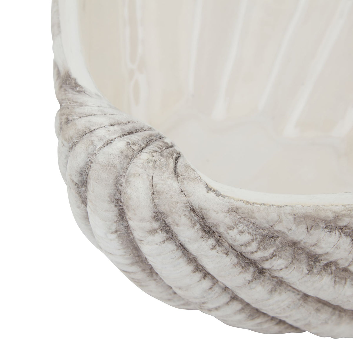 Siren Medium Ceramic Shell Bowl 28 cm