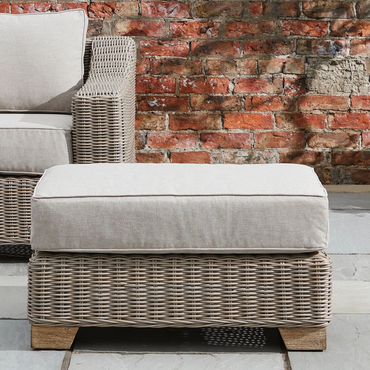 Capri Collection Outdoor Foot Stool 81 cm