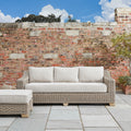 Capri Collection Outdoor Three Seater Sofa 215 cm