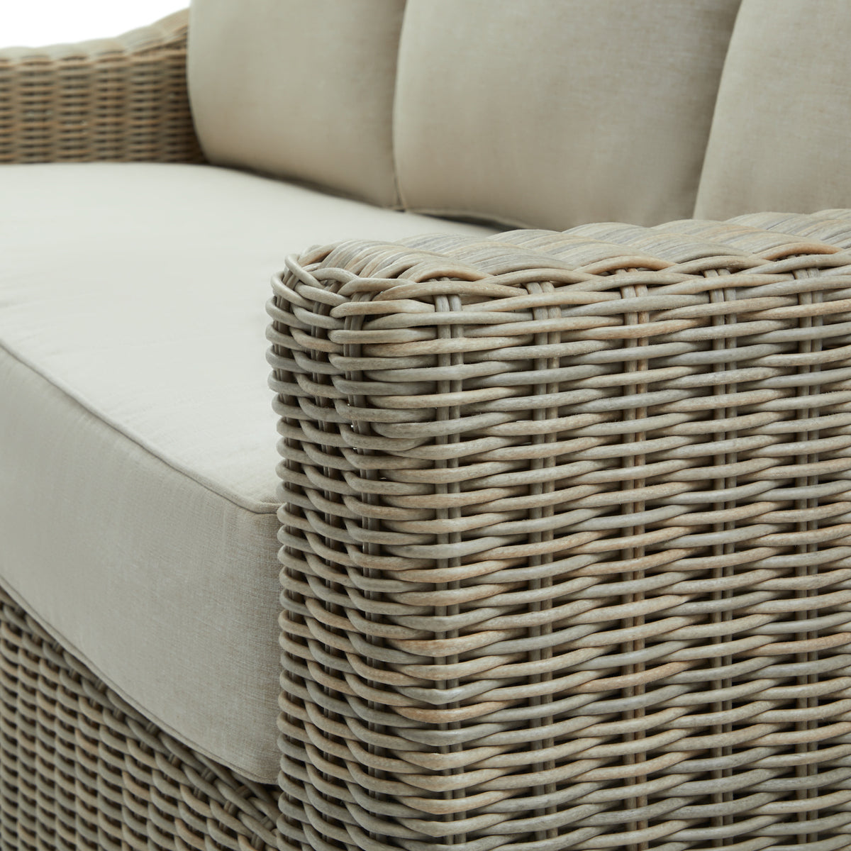Capri Collection Outdoor Three Seater Sofa 215 cm