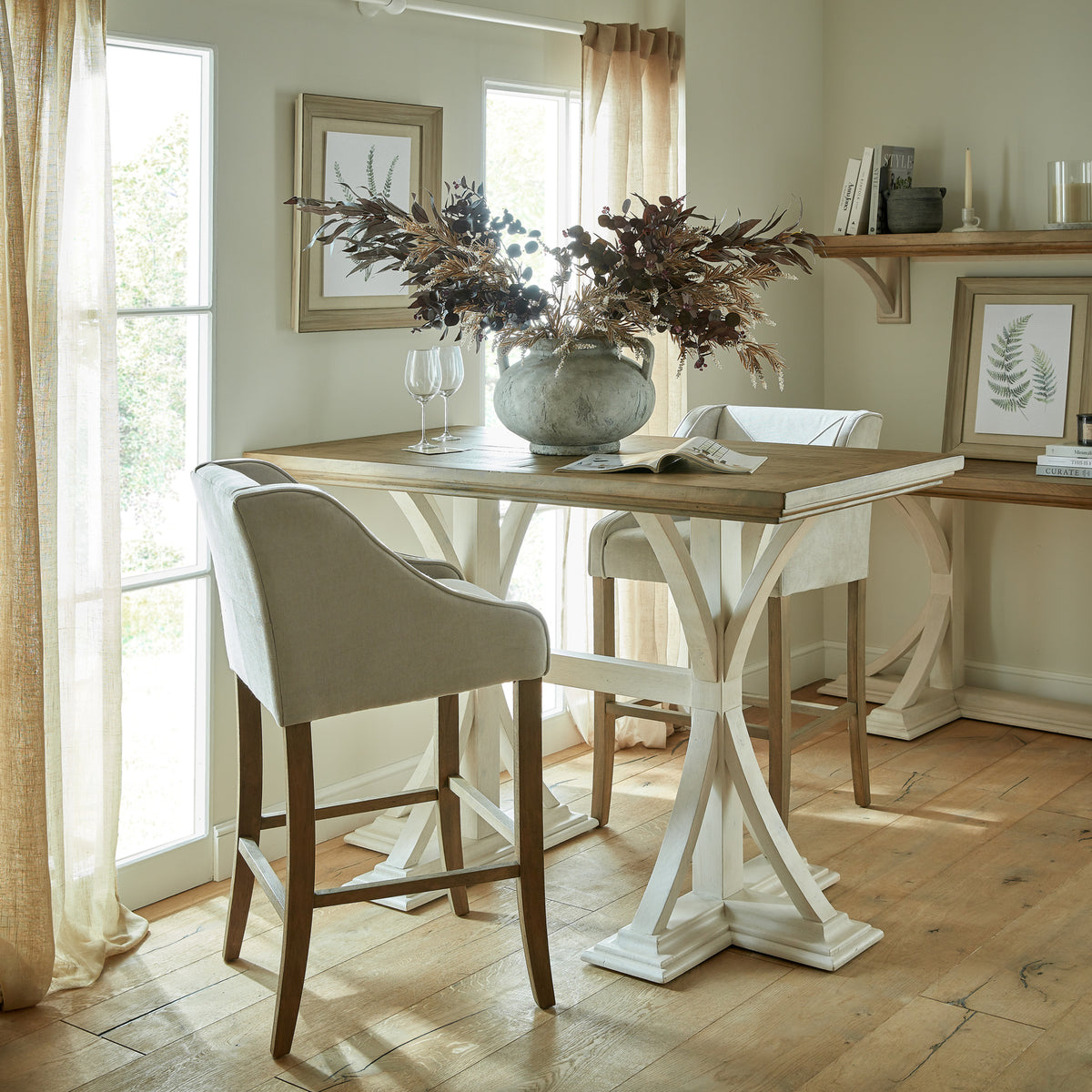 Epsom Grey Bar Stool 104 cm