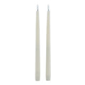 Luxe Collection S/2 Taupe Led Wax Dinner Candles 25 cm