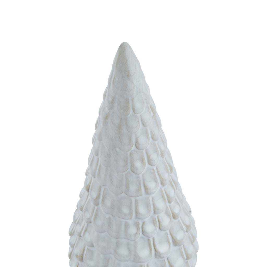 Snowy Ceramic Spruce Tree 18 cm