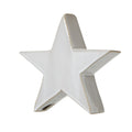 Medium Ceramic Standing Star Decoration 17 cm