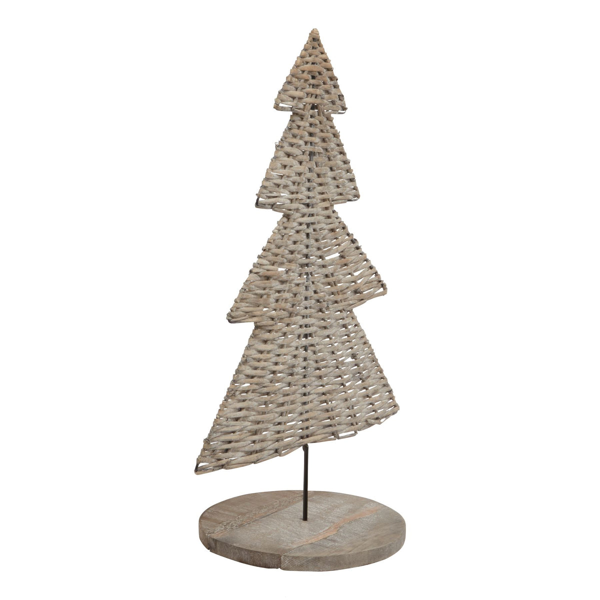 The Noel Collection Large Wicker Tree Ornament 30 cm