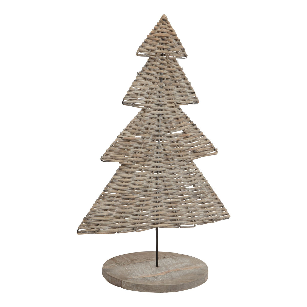 The Noel Collection Large Wicker Tree Ornament 30 cm