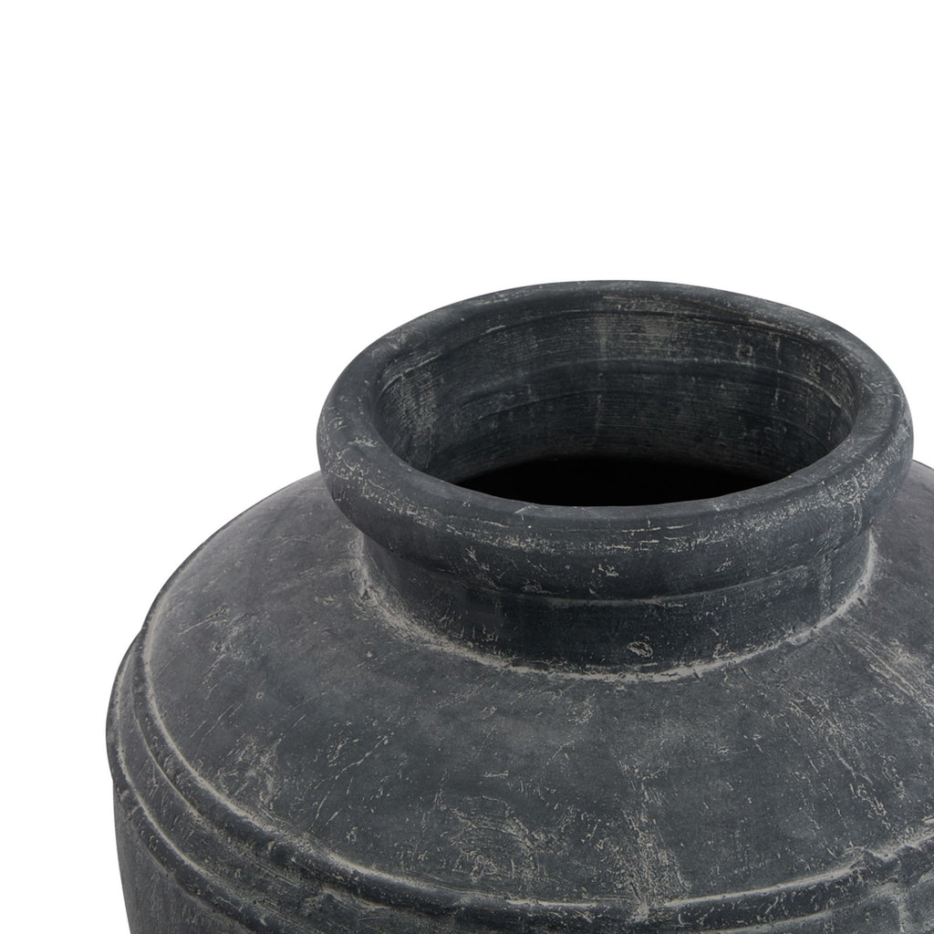 Amalfi Large Grey Water Pot 39 cm