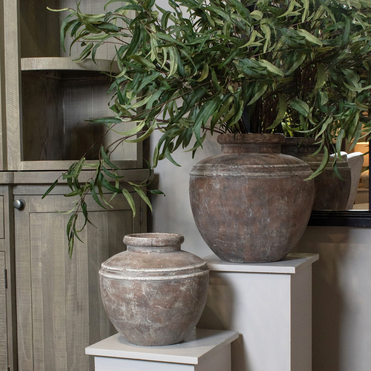 Siena Brown Vase 31 cm