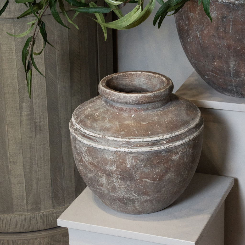Siena Brown Vase 31 cm