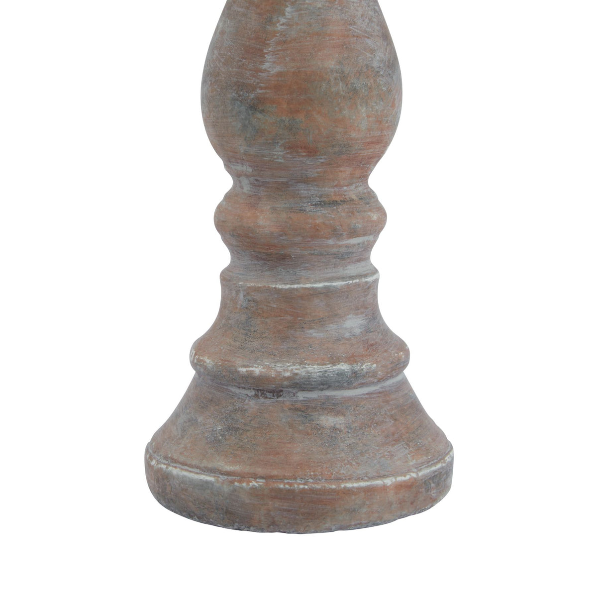 Siena Brown  Column Candle Holder 30 cm