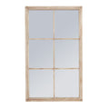 Washed Wood Large Window Mirror 150 cm