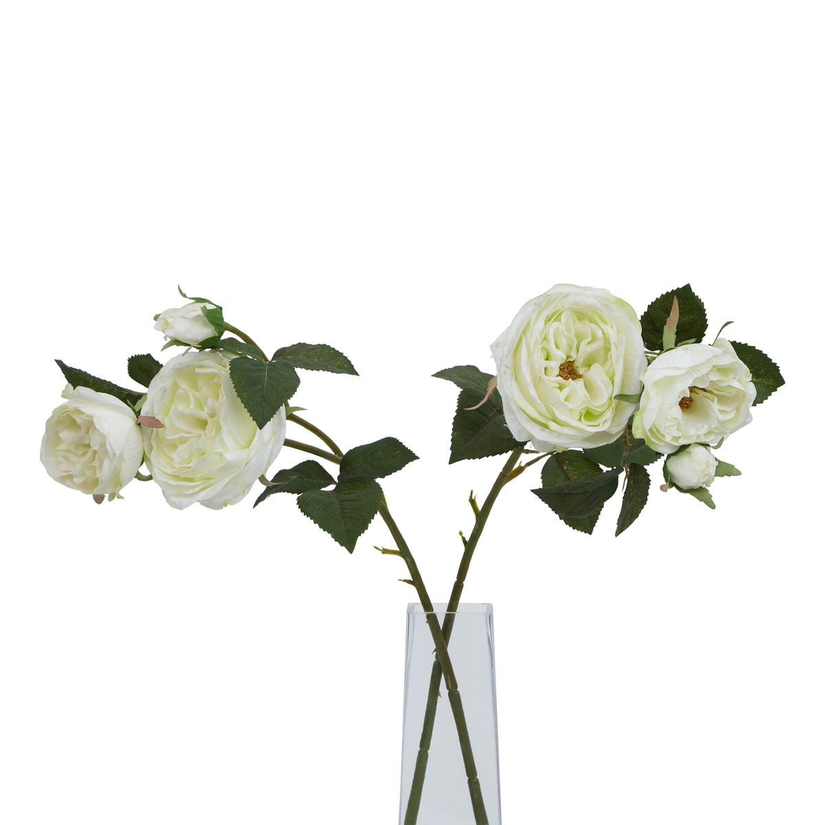 The Natural Garden Collection White Charity Rose 58 cm