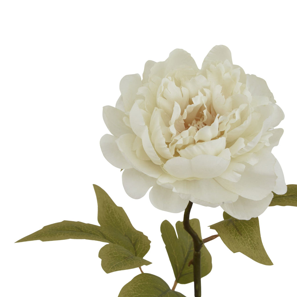 The Natural Garden Collection White Peony 52 cm