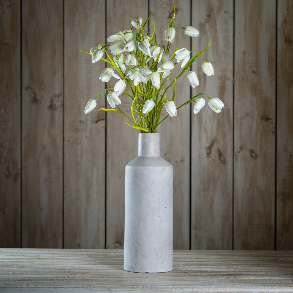 The Natural Garden Collection White Fritillaria Stem 58 cm
