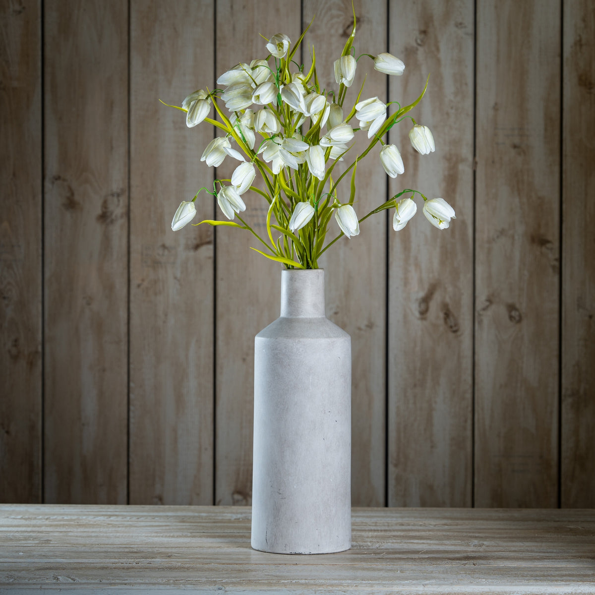 The Natural Garden Collection White Fritillaria Stem 58 cm