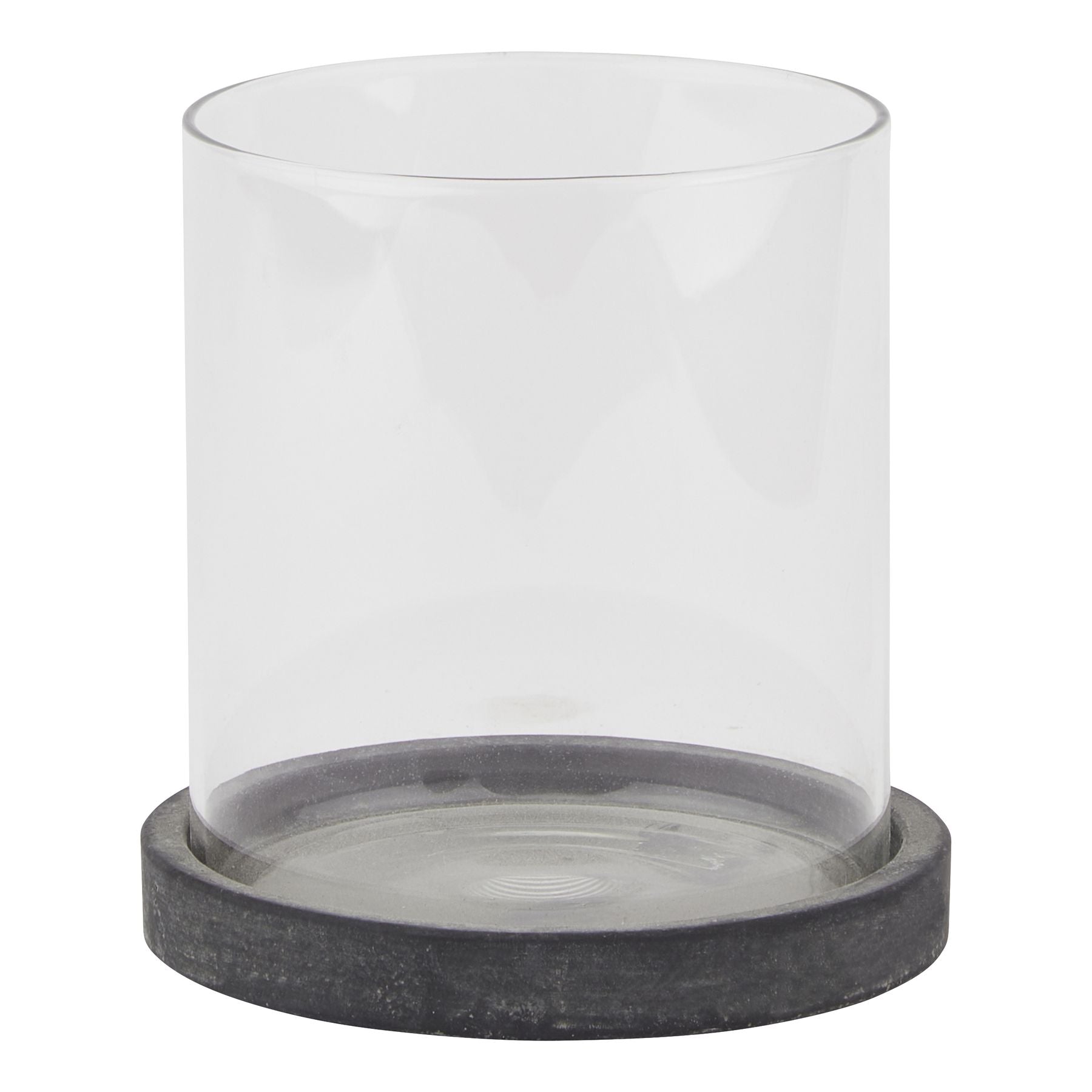 Ember Amalfi Grey Hurricane Lantern