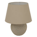 Eclipse Tuscan Grey Lamp 40cm