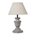 Aurora Belluno Urn Table Lamp With Linen Shade
