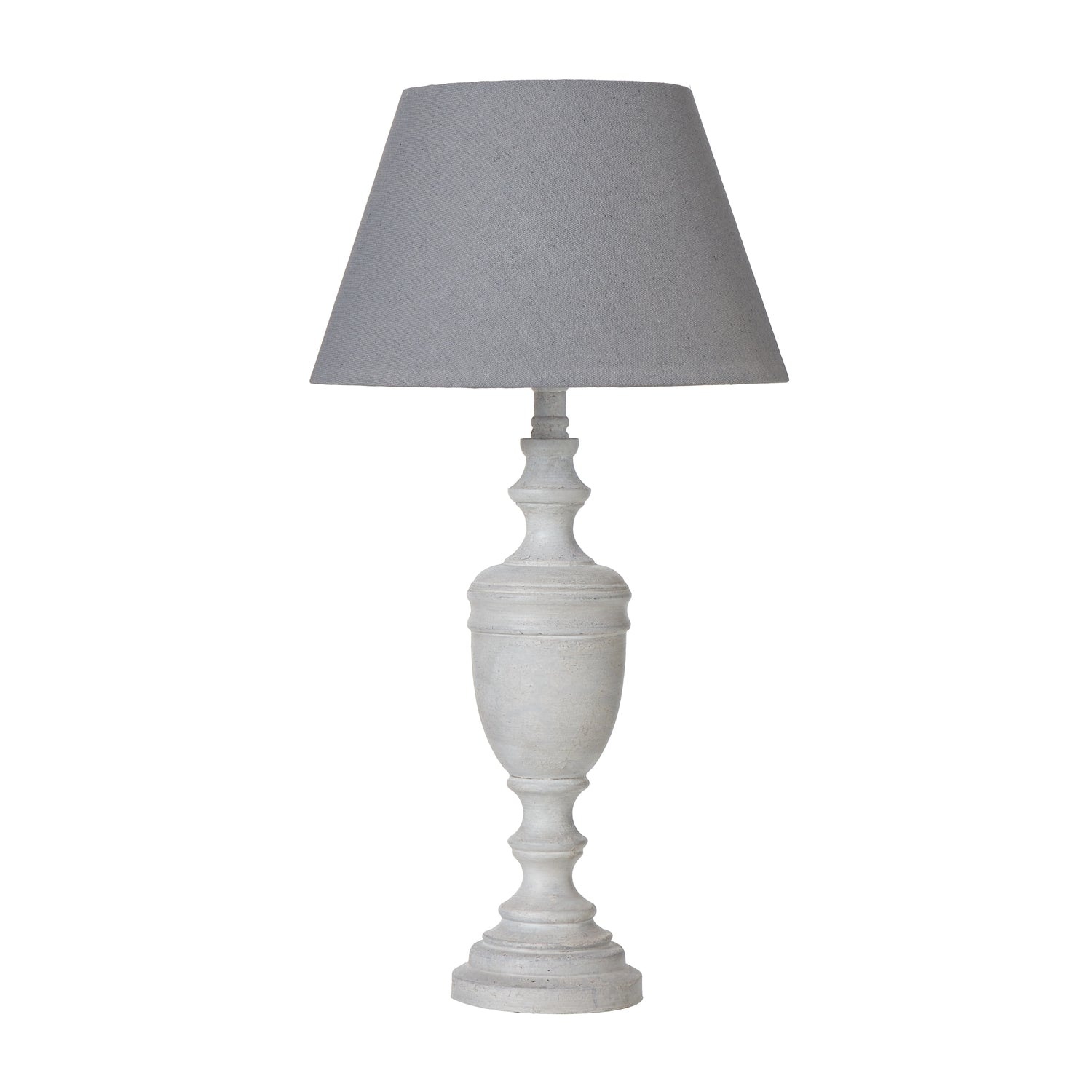 Halo Lentia Urn Table Lamp With Linen Shade