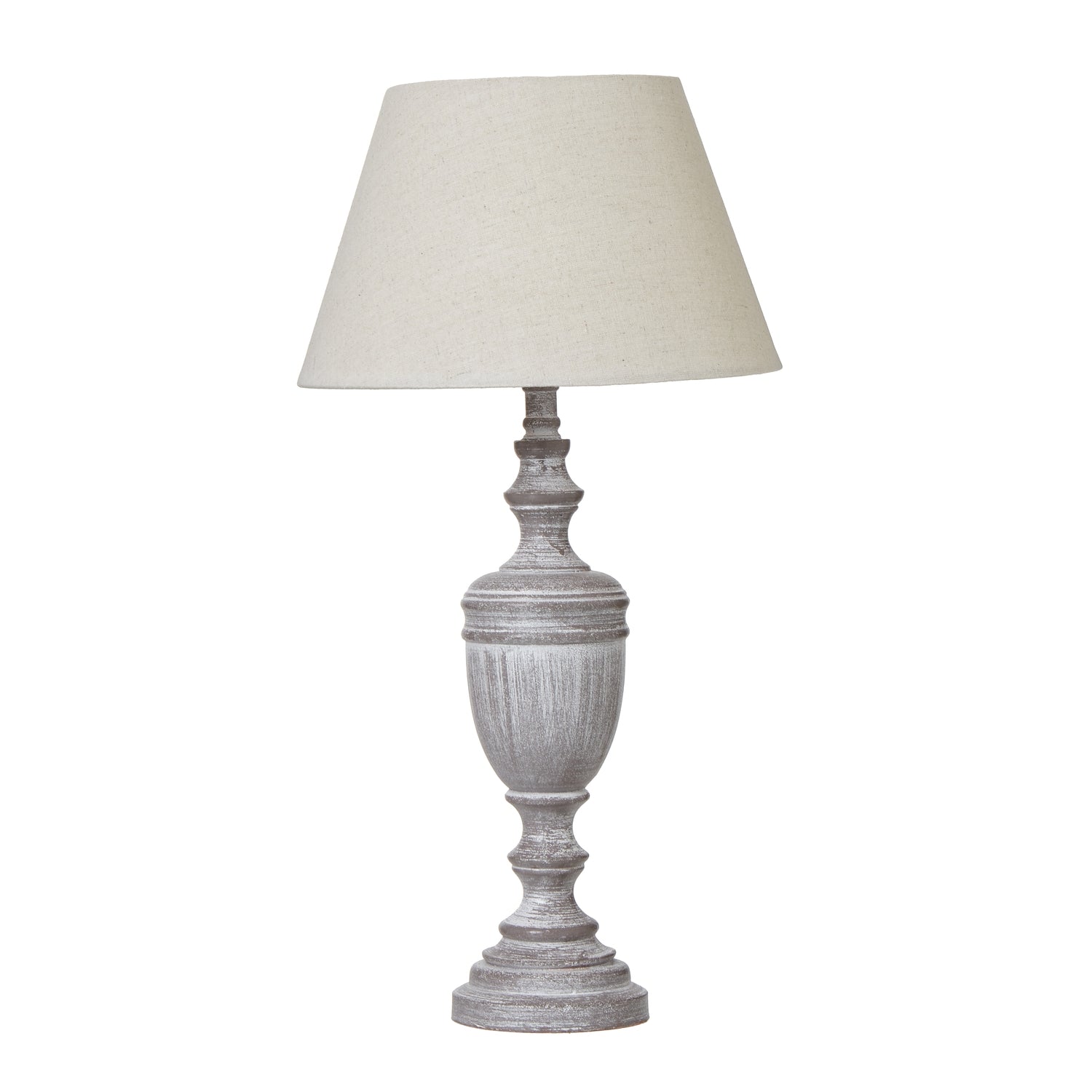 Noctis Nola Urn Table Lamp With Linen Shade
