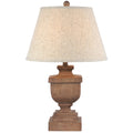 Ember Ravelle Table Lamp With Edged Linen Shade