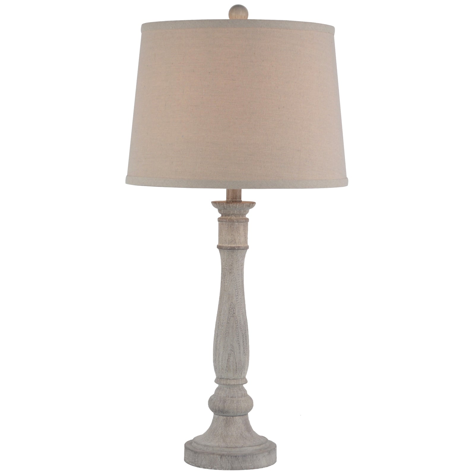 Aurora Stellatable Lamp With Linen Shade 74cm