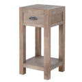 Aurora Haldon Collection Large 1 Drawer Lamp Table