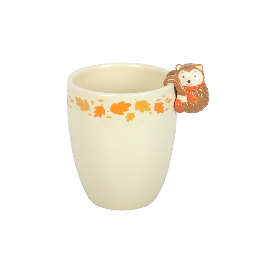 Autumn Plant Pot with Hedgehog 15cm