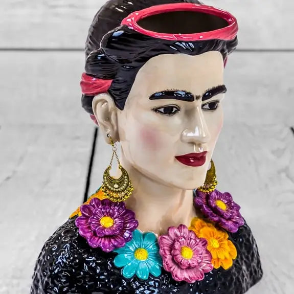 Ceramic Mexicana Bust Vase 33.5cm