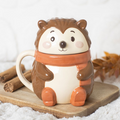 Hazel Hedgehog Lidded Mug