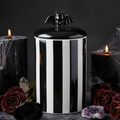 Striped Bat Storage Jar