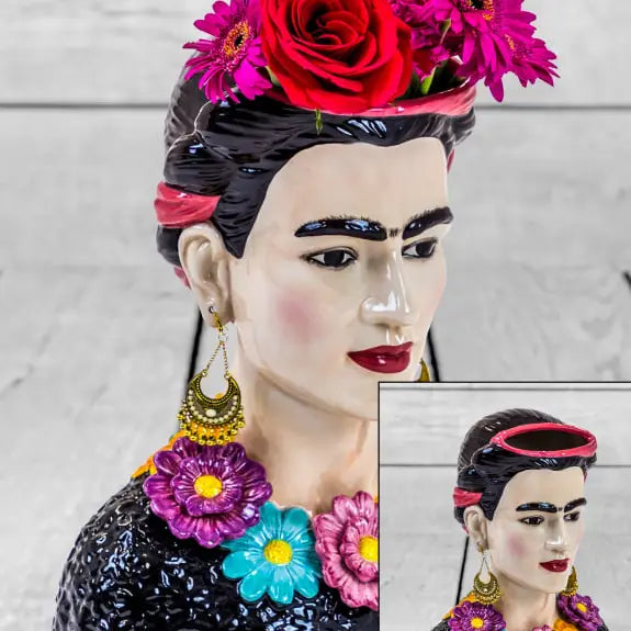 Ceramic Mexicana Bust Vase 33.5cm