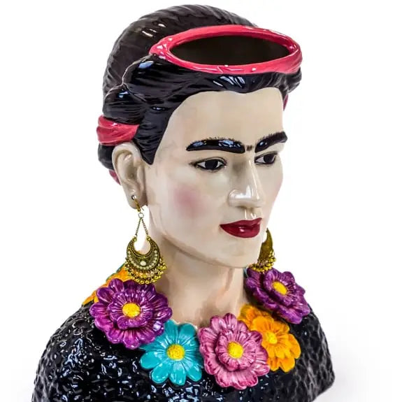 Ceramic Mexicana Bust Vase 33.5cm